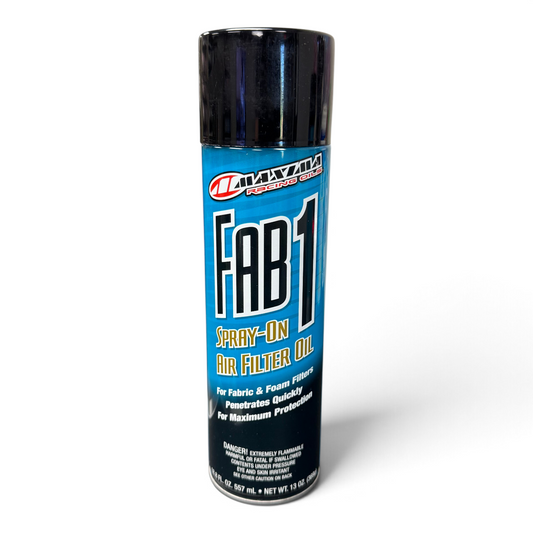 Maxima FAB1 spray on air filter oil spray can