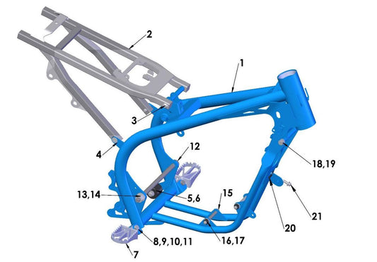 2019 Cobra CX65 - FRAME