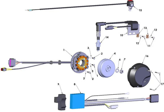 2022 - 2024 COBRA CX65 - ELECTRICAL SYSTEM