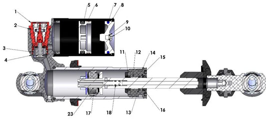 2021-2023 COBRA CX65 - SHOCK INTERNAL