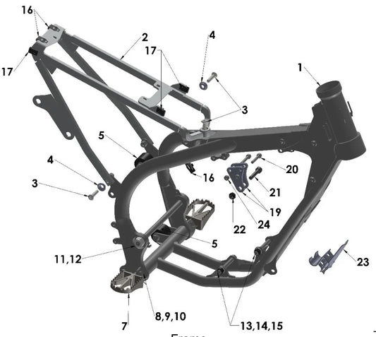 2024 COBRA CX65 - FRAME