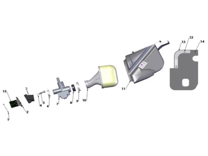 2022-2024 COBRA CX50 JR - AIRBOX & INLET SYSTEM
